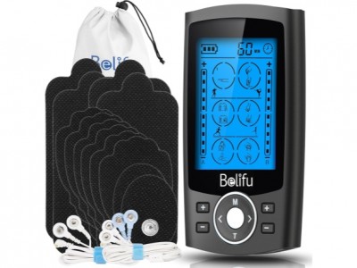 SM9126 TENS UNIT (6 Pairs of Black Pads)