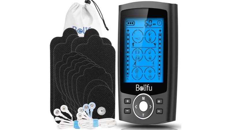 SM9126 TENS UNIT (6 Pairs of Black Pads)