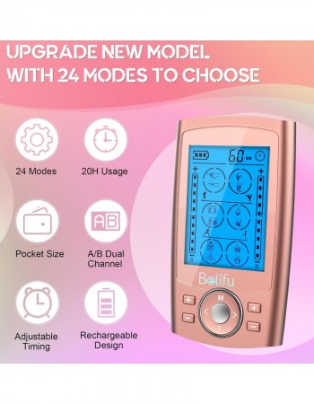 Mood Light Tens unit Muscle Stimulator for Pain Relief Ther