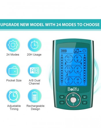 Mood Light Tens unit Muscle Stimulator for Pain Relief Ther