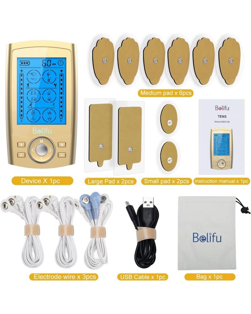 Mood Light Tens unit Muscle Stimulator for Pain Relief Ther