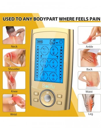 Mood Light Tens unit Muscle Stimulator for Pain Relief Ther