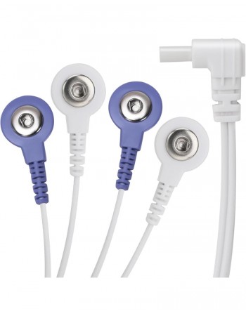 Belifu TENS EMS Unit Electrode Wires 2.35mm, Muscle Stimulator TENS Machine for Pain Relief