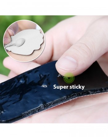 Belifu TENS Unit Electrode Pads Reusable Self-Adhesive Replacement Massage Pads Latex Free, Standard Connection Snap on 3.5mm Cable for Tens EMS Massager